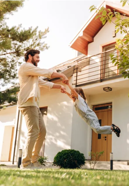 Relocating family enjoying the beach after completing a moving to Thailand checklist